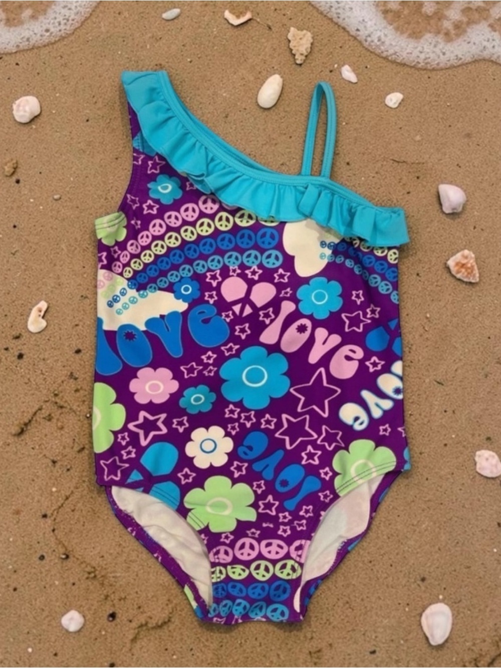 The Children’s Place Toddler Girl’s 1PC Swimsuit, 3T